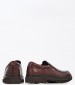 Men Moccasins 46403 Brown Leather Callaghan