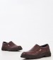 Men Moccasins 46403 Brown Leather Callaghan