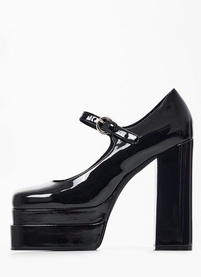 Women Pumps & Peeptoes High Chillin Black Patent Leather Jeffrey Campbell