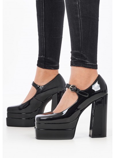 Women Pumps & Peeptoes High Chillin Black Patent Leather Jeffrey Campbell