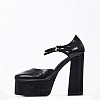 Women Pumps & Peeptoes High Leila Black Leather Jeffrey Campbell Women Pumps & Peeptoes High Leila Black Leather Jeffrey Campbell