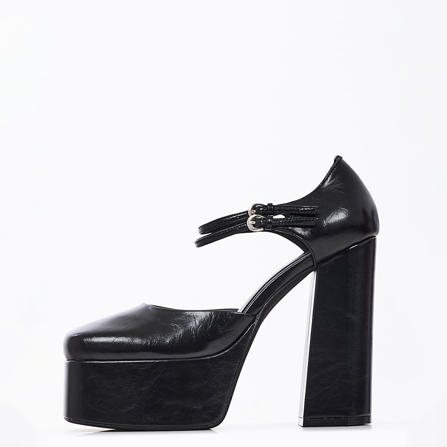 Γυναικείες Γόβες & Peeptoes Ψηλές Leila Μαύρο Δέρμα Jeffrey Campbell