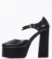 Women Pumps & Peeptoes High Leila Black Leather Jeffrey Campbell