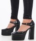 Women Pumps & Peeptoes High Leila Black Leather Jeffrey Campbell