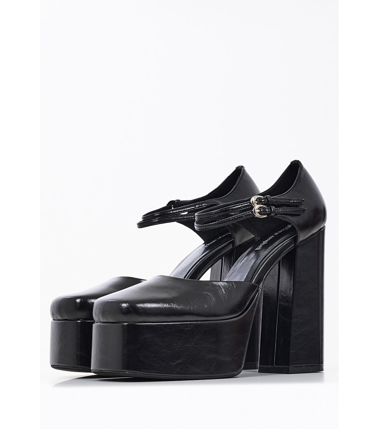 Women Pumps & Peeptoes High Leila Black Leather Jeffrey Campbell