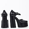 Women Pumps & Peeptoes High Leila Black Leather Jeffrey Campbell Women Pumps & Peeptoes High Leila Black Leather Jeffrey Campbell