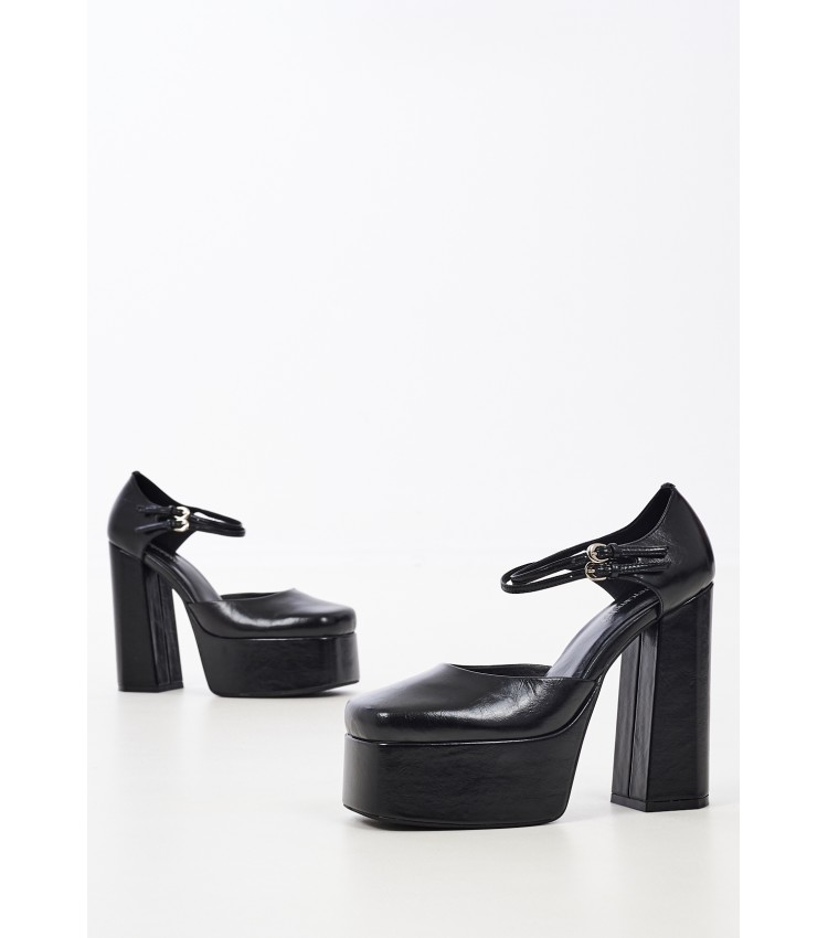 Women Pumps & Peeptoes High Leila Black Leather Jeffrey Campbell