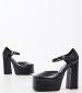 Women Pumps & Peeptoes High Leila Black Leather Jeffrey Campbell