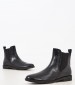 Women Boots 25366 Black Leather Marco Tozzi