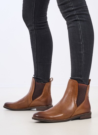 Women Boots 2071 Brown Leather Alpe