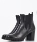 Women Boots 25447 Black Leather Marco Tozzi
