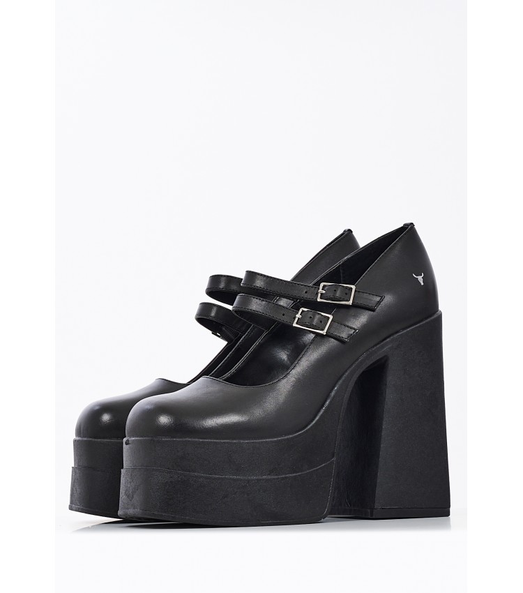 Women Pumps & Peeptoes High Amour Black Leather Windsor Smith