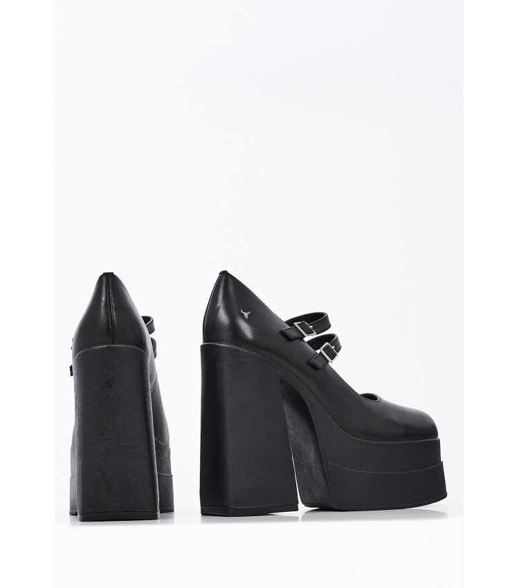 Women Pumps & Peeptoes High Amour Black Leather Windsor Smith