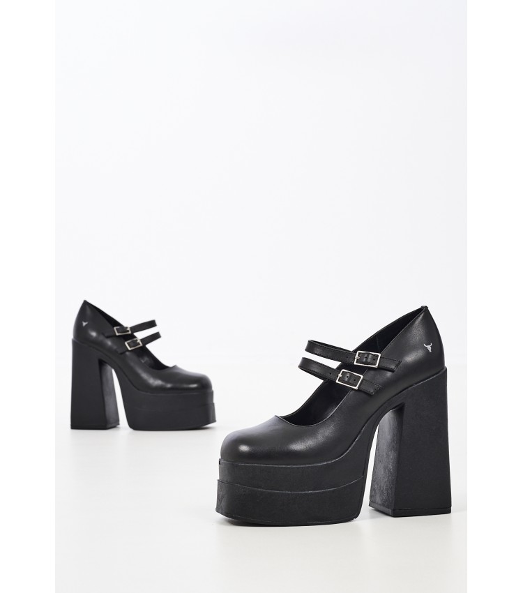 Women Pumps & Peeptoes High Amour Black Leather Windsor Smith