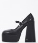 Women Pumps & Peeptoes High Crowns Black Leather Windsor Smith