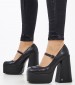 Women Pumps & Peeptoes High Crowns Black Leather Windsor Smith