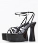 Women Sandals Heartbreak Black Patent Leather Windsor Smith