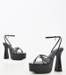 Women Sandals Heartbreak Black Patent Leather Windsor Smith