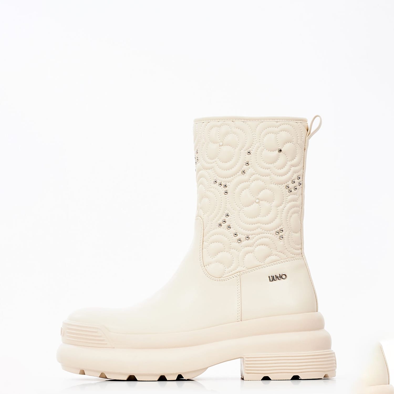 Γυναικεία Μποτάκια Amy.03 Μπεζ ECOleather Liu Jo