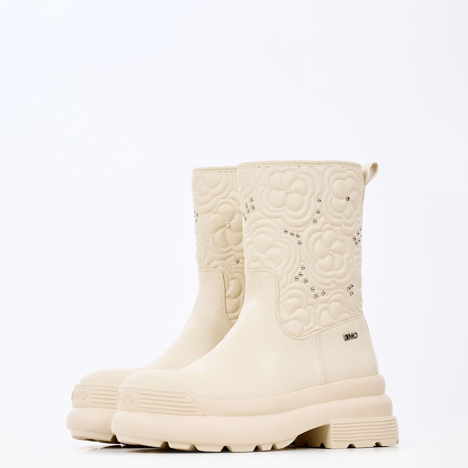 Γυναικεία Μποτάκια Amy.03 Μπεζ ECOleather Liu Jo Γυναικεία Μποτάκια Amy.03 Μπεζ ECOleather Liu Jo