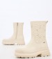 Women Boots Amy.03 Beige ECOleather Liu Jo