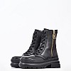 Women Boots Amy.11 Black Leather Liu Jo Women Boots Amy.11 Black Leather Liu Jo