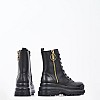Women Boots Amy.11 Black Leather Liu Jo Women Boots Amy.11 Black Leather Liu Jo