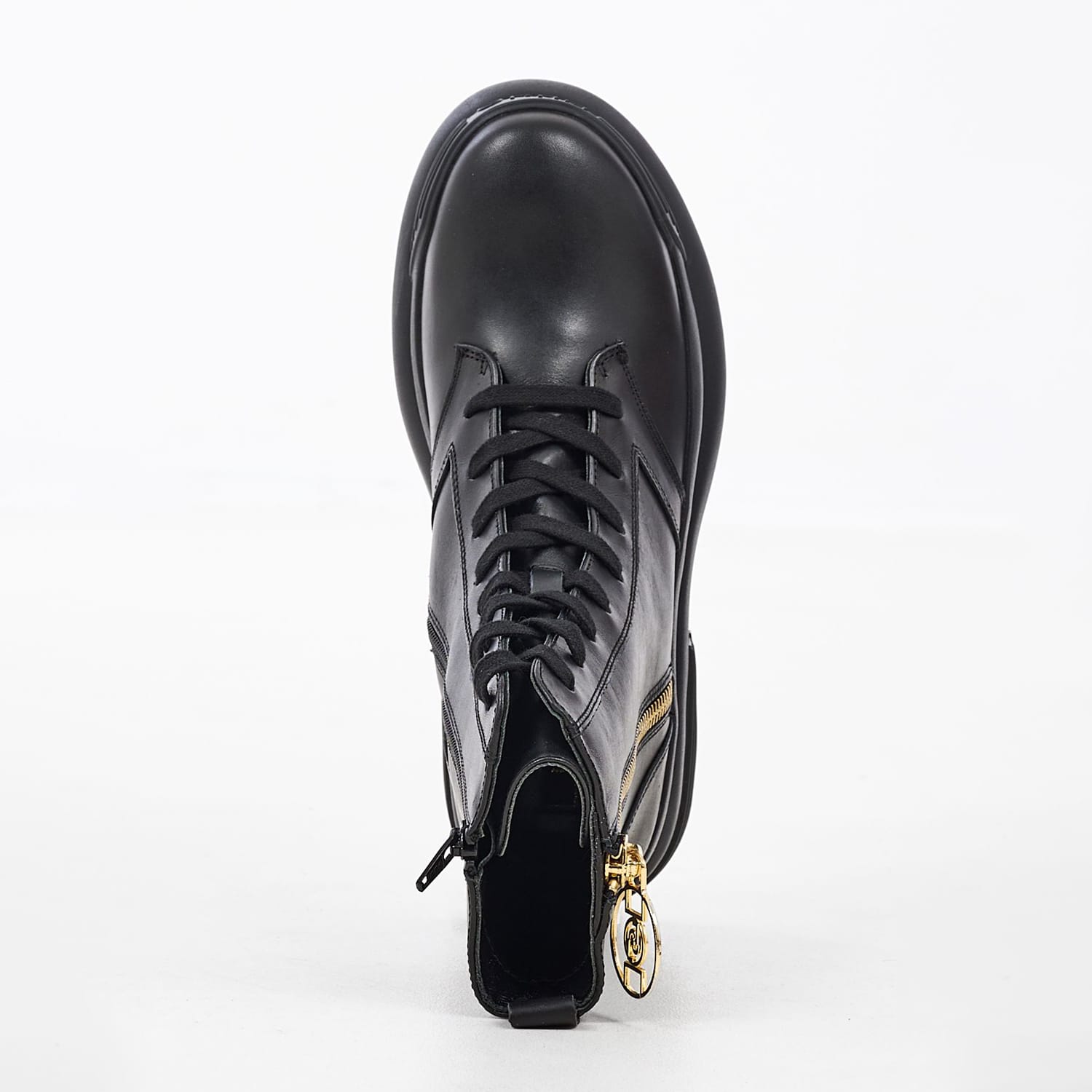 Women Boots Amy.11 Black Leather Liu Jo Women Boots Amy.11 Black Leather Liu Jo