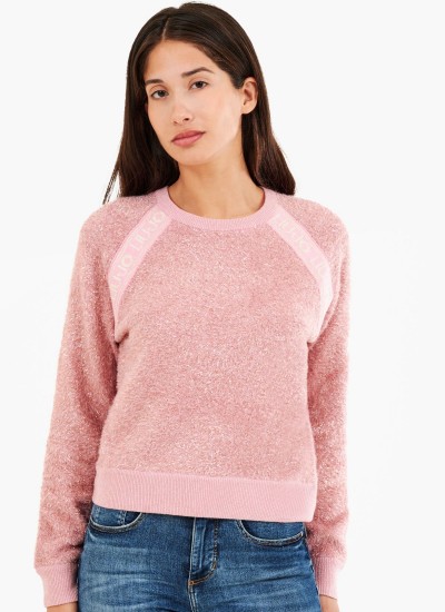 Γυναικείες Μπλούζες - Τοπ Sparkly Ροζ Polyamide Liu Jo