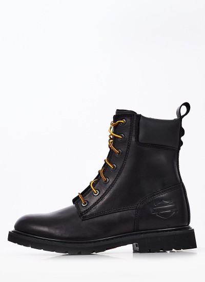 Men Boots 1121005 Black Leather UGG