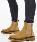 Women Boots Frida Beige Nubuck Leather Lumberjack