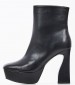 Γυναικεία Μποτάκια Klinda3 Μαύρο ECOleather Nine West