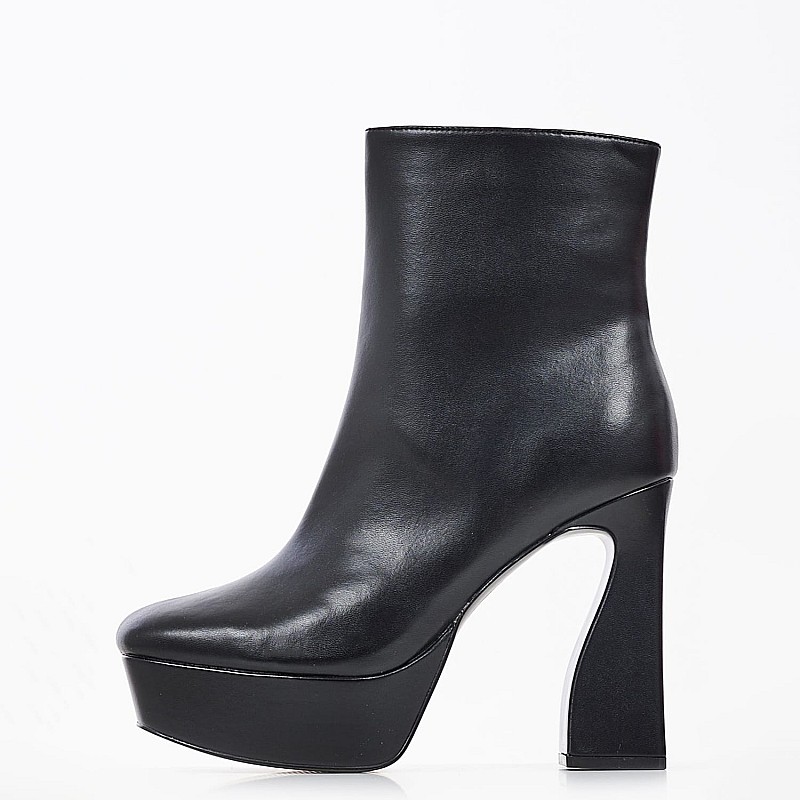 Γυναικεία Μποτάκια Klinda3 Μαύρο ECOleather Nine West