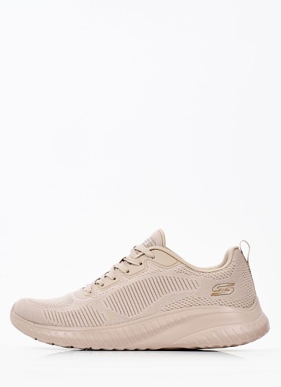 Γυναικεία Παπούτσια Casual 12606 Μπορντό Ύφασμα Skechers