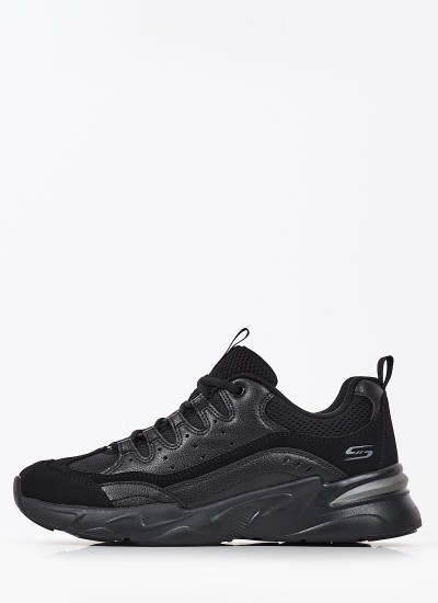 Γυναικεία Παπούτσια Casual 12606 Μπορντό Ύφασμα Skechers