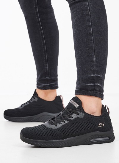 Γυναικεία Παπούτσια Casual 149752 Άσπρο Ύφασμα Skechers