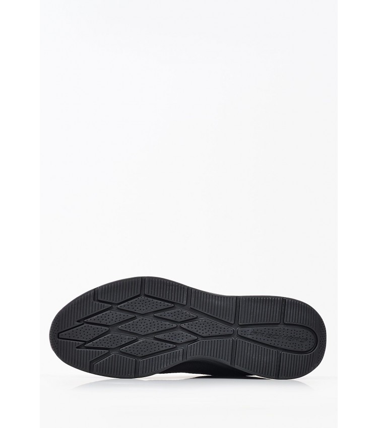 Γυναικεία Παπούτσια Casual 117378 Μαύρο Ύφασμα Skechers