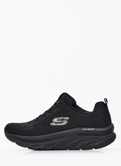 Γυναικεία Παπούτσια Casual 117209 Ροζ Ύφασμα Skechers