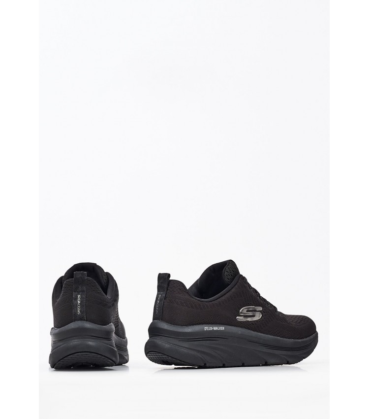 Γυναικεία Παπούτσια Casual 149368 Μαύρο Ύφασμα Skechers