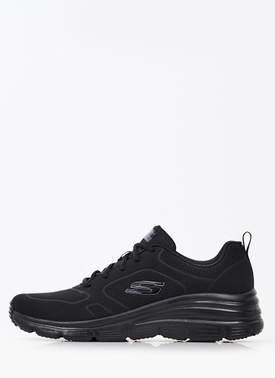 Γυναικεία Παπούτσια Casual 149748 Μαύρο ECOleather Skechers