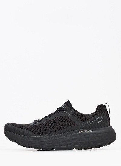 Ανδρικά Παπούτσια Casual 220351 Μαύρο Ύφασμα Skechers