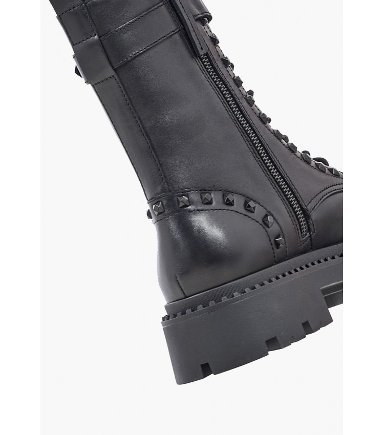 Women Boots Gena.Bis Black Leather Ash