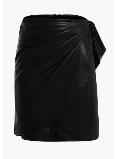 Women Skirts - Shorts Carine.Skirt Black Polyester Guess