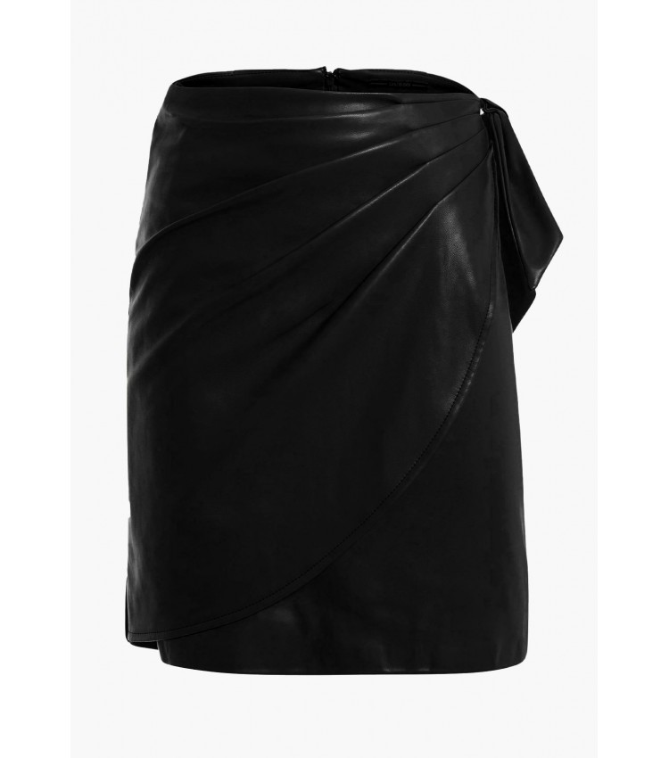 Γυναικείες Φούστες - Σορτς Carine.Skirt Μαύρο Πολυεστέρα Guess
