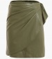 Women Skirts - Shorts Carine.Skirt Olive Polyester Guess