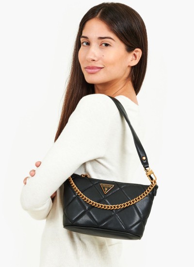 Γυναικείες Τσάντες Cessily.Bucket Μαύρο ECOleather Guess