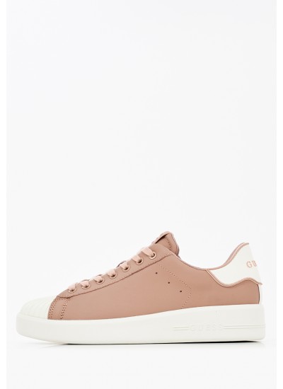 Γυναικεία Παπούτσια Casual Court.Zero Μπεζ Δέρμα Lacoste