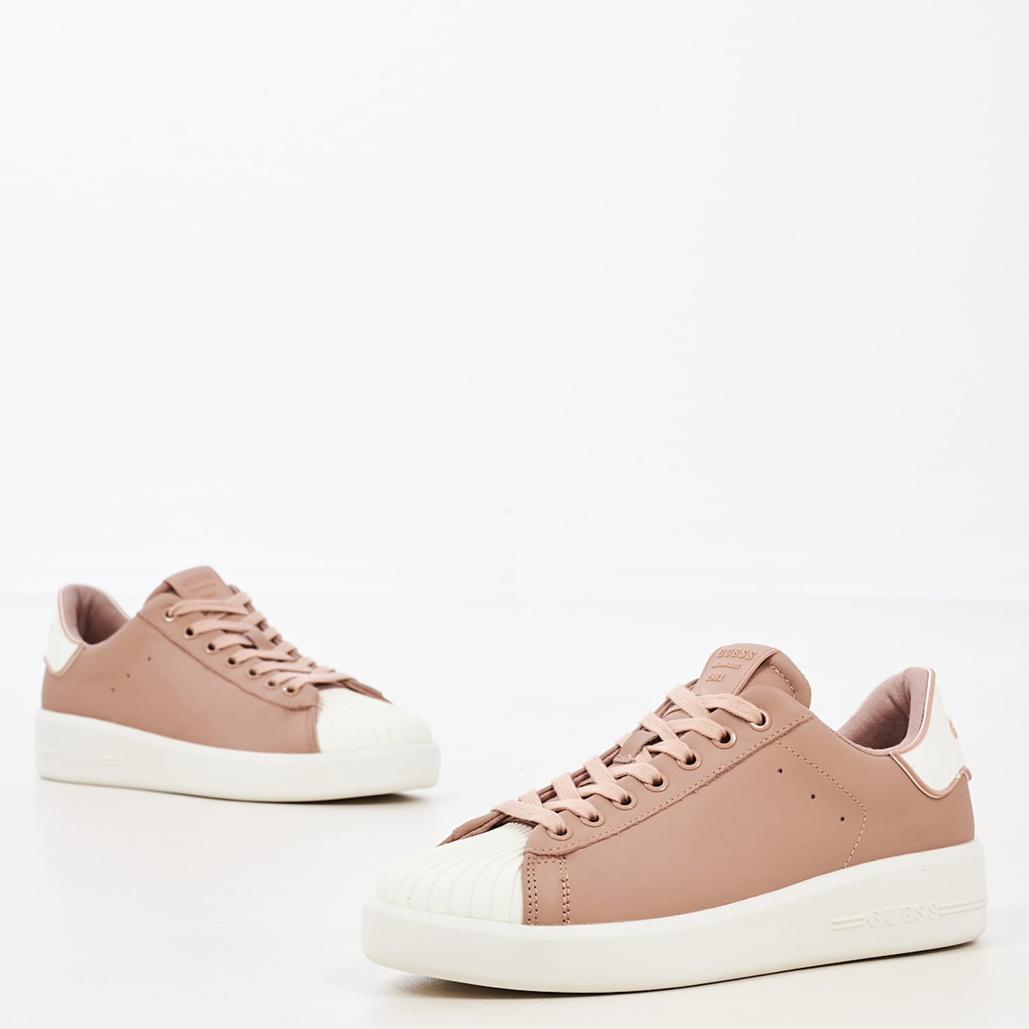 Γυναικεία Παπούτσια Casual Rockies6 Μπεζ Δέρμα Guess Γυναικεία Παπούτσια Casual Rockies6 Μπεζ Δέρμα Guess