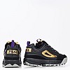 Women Casual Shoes Disruptor.M Black ECOleather Fila