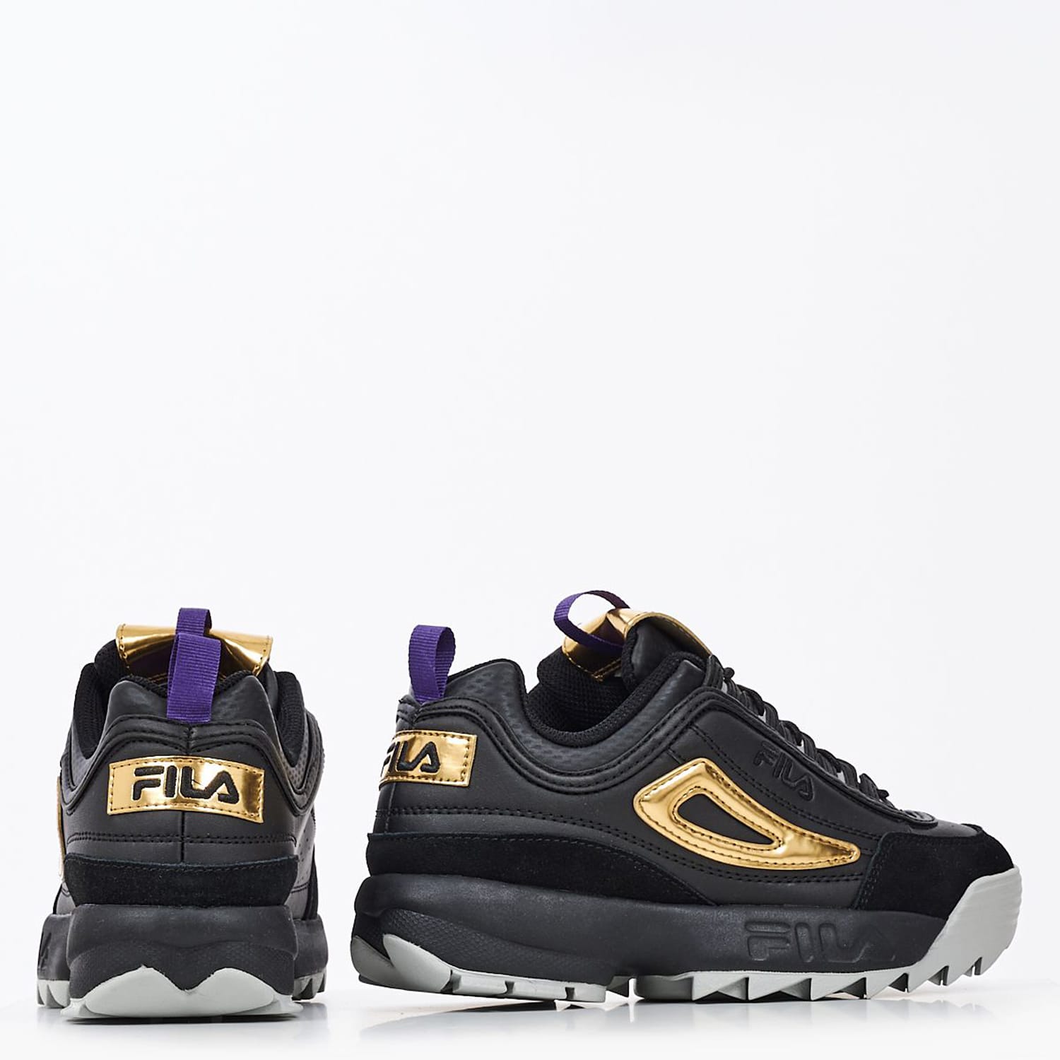 Women Casual Shoes Disruptor.M Black ECOleather Fila